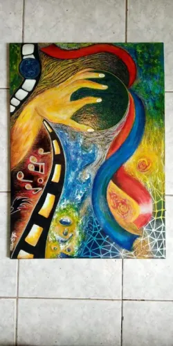 Quadro pintura em tela