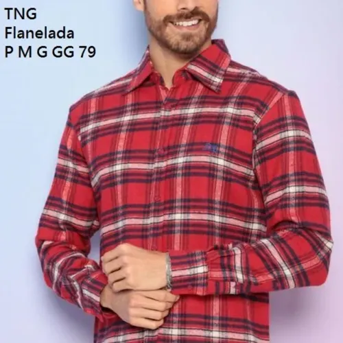Camisa blusa xadrez TNG original nova lacrada