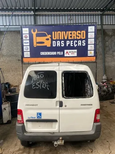 SUCATA PEUGEOT PATINER 2010 1.6 16v