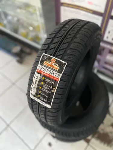 4 PNEUS 175/70/R13 REMOLD CRYSTONE VIPAL (instalação gratuita)