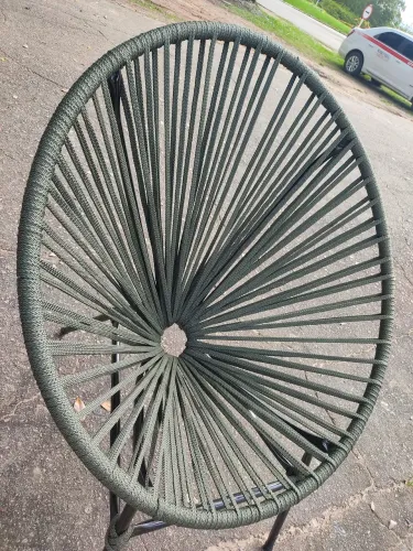 Cadeira de corda náutica poucas unidades