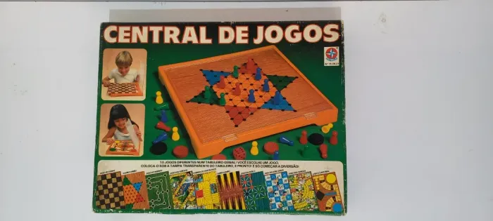 Jogo Central De Jogos Estrela Completo - Antigo Anos 80 (Usado)