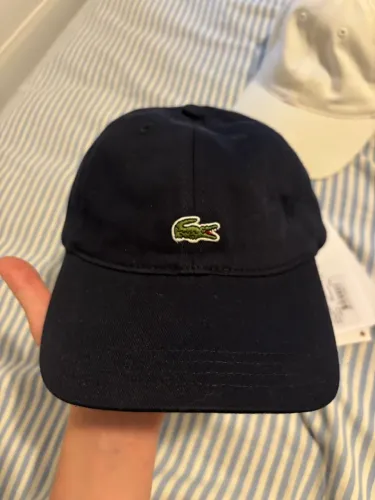 Boné Lacoste Azul Marinho Original
