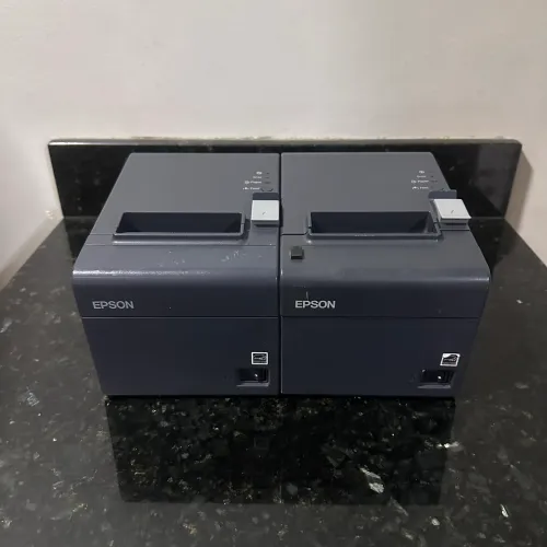 2 Impressora térmica Epson Tm-t20 Usb, Rj11, excelente condição! (Usando)
