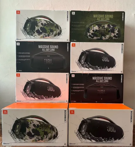 Jbl Bombox 3 Lacrada com nota 