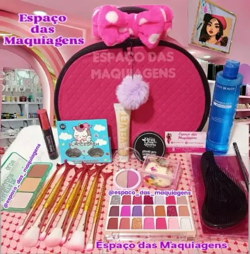 Maleta com Maquiagem e Acessórios