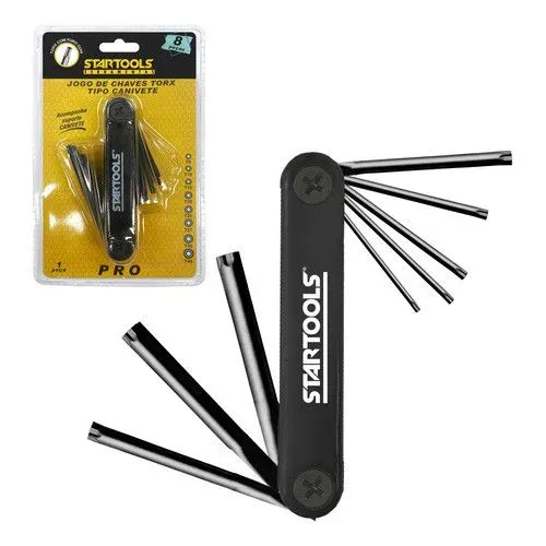 Jogo de Chaves Torx Tipo Canivete StarTools