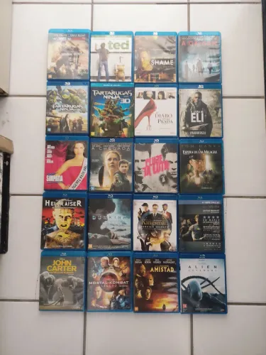 Coleção de Filmes Blu-Ray Variados