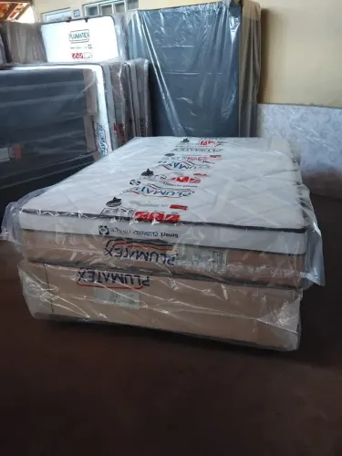 Camaa Box Casal-NOVAS COM COLCHÃO DE MOLA
