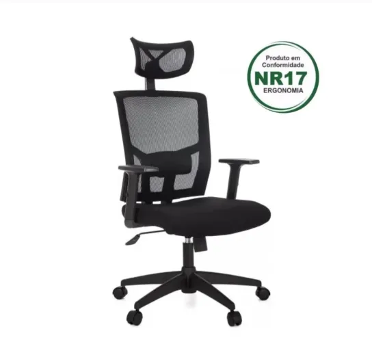 Cadeira Presidente Tela - Ergonomica 