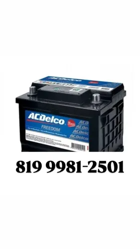 Bateria de carro acdelco 60 ah 459,00 frete grátis