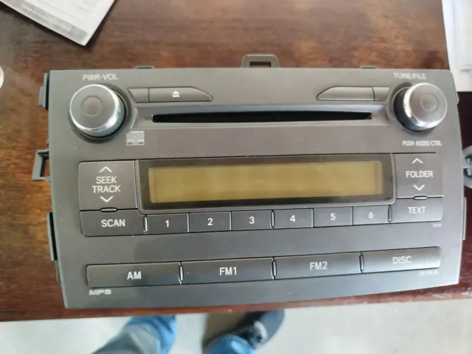 Som original do Corolla 