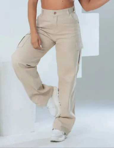 Calça Cargo Jeans 