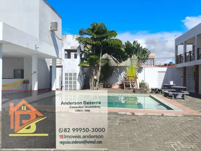 Casa de Praia para Temporada em Marechal Deodoro, Barra Nova, 6 dormitórios, 4 suítes, 5 b