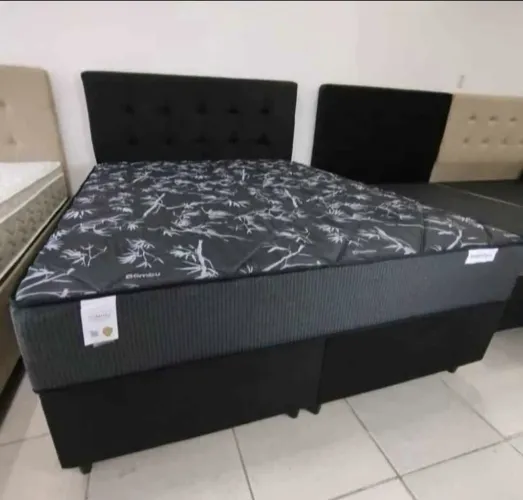 Cama Queen de molas ensacadas Promoção 