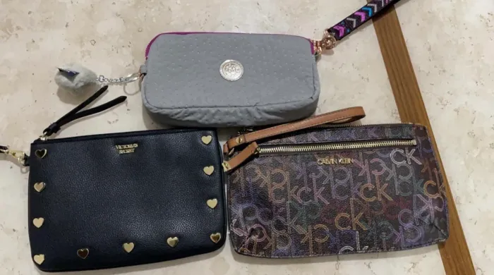 Kit com 3 Bolsas de mão/clutch, vendidas separadamente também