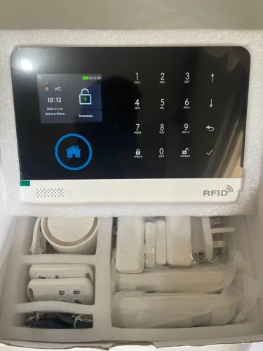 Segurança Total com Wi-Fi e GSM!  Alarme Residencial Inteligente PG103 