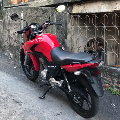 CG Honda start vermelha 