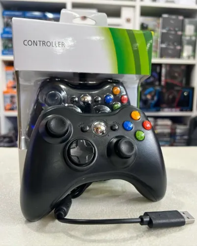 Controle Com Fio Xbox 360 KAPBOM KAP-360