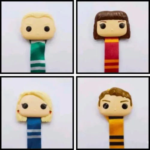 4 Marcadores de página Harry Potter Kinder Joy