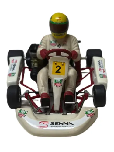 Minichamps Kart Paris Bercy 1993 - Ayrton Senna 1:18