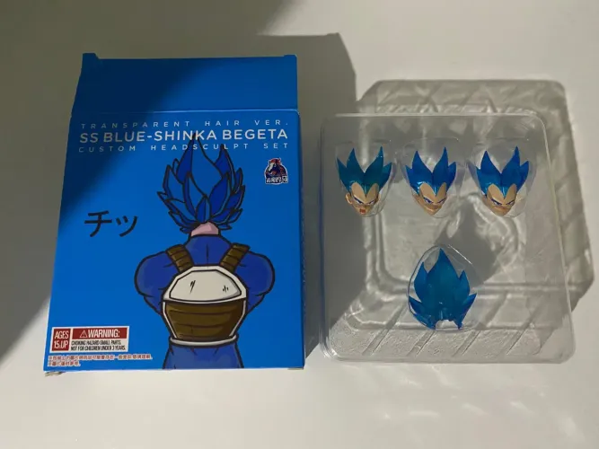 Kit head Vegeta Blue Evolution Demoniacal Fit Dragon Ball
