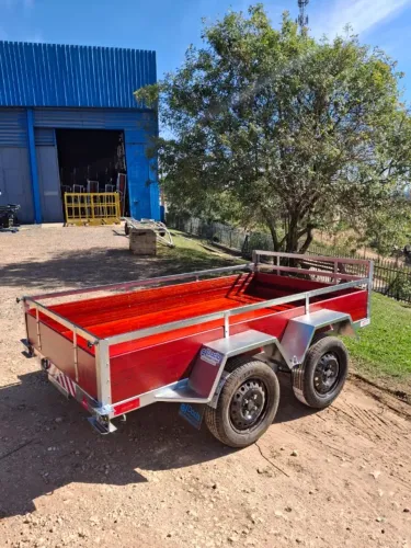 REBOQUE CARRETINHA 2 EIXOS É SÓ NA DACLA!