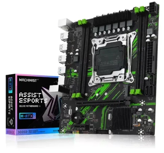 Placa mae PR9 x99 ddr4, slot para nvme 