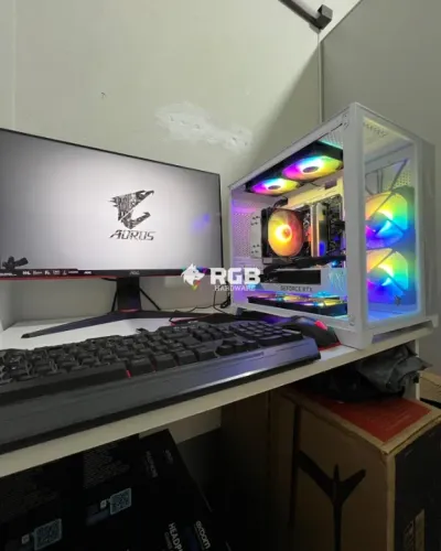 PC Gamer COMPLETO RYZEN 7 + RTX4070 + 1 ano de garantia e em até 12x