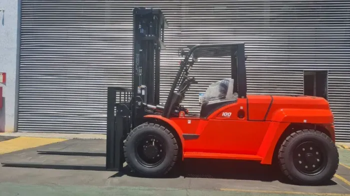 Empilhadeira Nova Diesel 10t Duplex 4,0m Desloc.+ Posicionador