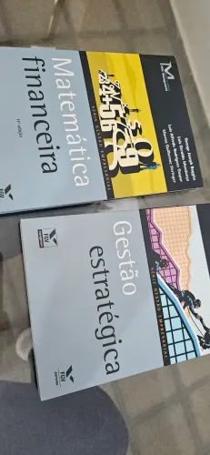 Livros de Matemática Financeira e Gestão Estratégica - FGV