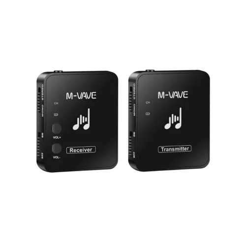 M-VAVE WP10 - Monitor de Palco Sem Fio (Receptor e Transmissor) 