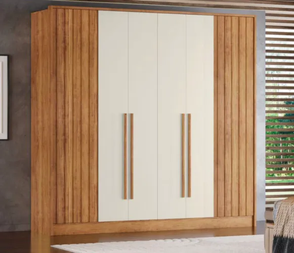 Guarda roupa 100% mdf com 6 portas - NOVO 