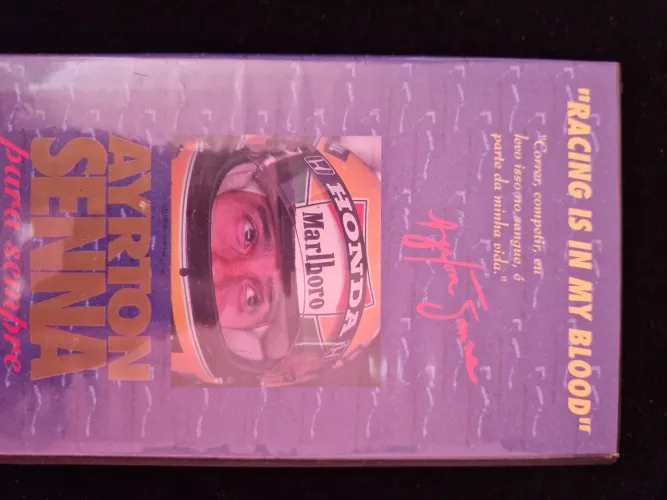 R$ 90 | Vhs | Raridade | Anos 90 | Perfeito Estado | Documentário Ayrton Senna