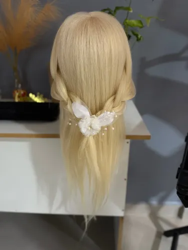 Cabeça de boneca, Acessório de cabelo para noivas e festas