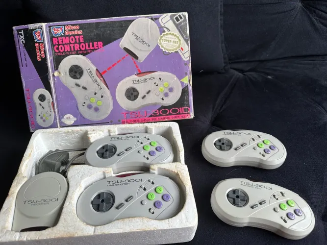 Snes controle sem fio