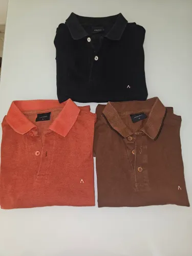 Kit 3 Camisas Polo Aramis Piquet - Tamanho M - Originais - Ótimo Estado