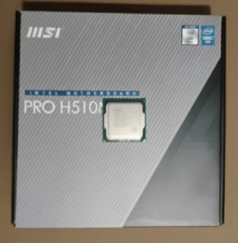 PROCESSADOR i5 e PLACA MAE MSI PRO H510M