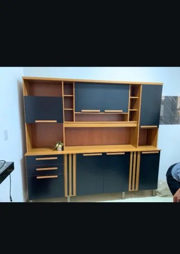Armário de Cozinha Preto