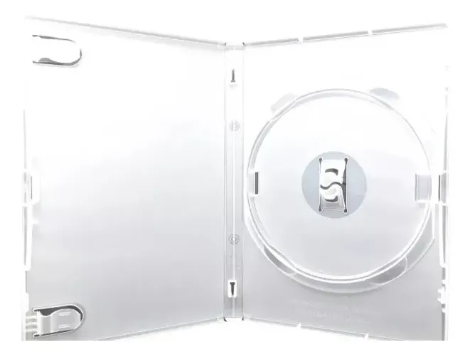 Box Dvd Estojo Transparente Original Padrão 14mm