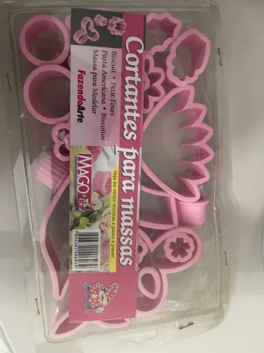 Cortadores para massas - Modelagem e Biscuit