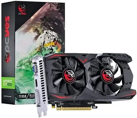 Placa de Vídeo Nvidia Pcyes Geforce GTS 450  2gb