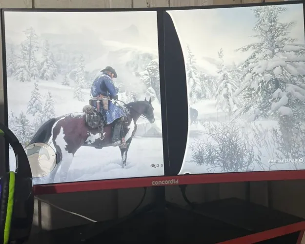 Vendo ou troco monitor gamer com defeito!