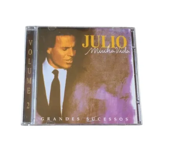 CD Julio Iglesias - Minha Vida - Grandes Sucessos Vol. 2 Columbia 1998