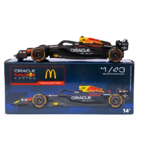 Miniatura De Carrinho Fórmula 1 Rb21 Mc Donald's 1/43 Raro Edição Limitada Novo