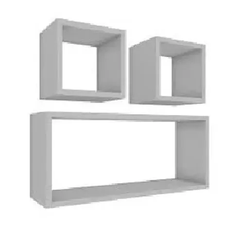 Kit Nichos decorativos sala-quarto kit 3 unidades