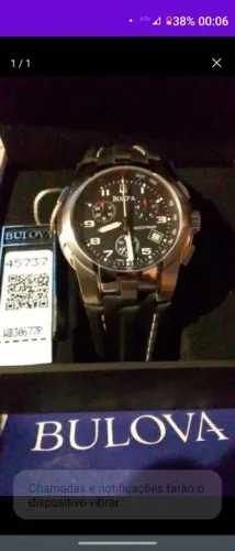 Relógio Bulova Ocutron (NOVO)