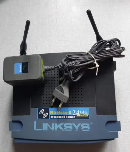 Roteador Wireless Linksys 2.4GHz 54Mbps