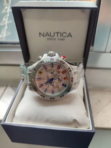 Relógio Náutica países impecável 