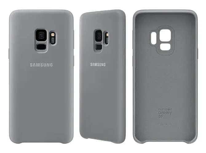 Capa para Galaxy S9 Silicone Cover Cinza - Samsung - EF-PG960TJEGBR